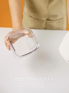Food Storage Plastic Canister Leakproof Jar Grain Box Container Twist Lock Airtight Container
