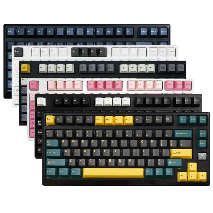 Ghost Judges Doubleshot keycap สําหรับแป้นพิมพ์ mx 60 65 87 104 WOB BOW DMG Apollo ตกปลา SHOKO Nautilus Marrs สีเขียวสีฟ้า Samurai