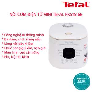 Nồi cơm điện tử mini Tefal Rice Mate 0.7L RK515168 - Hàng chính hãng - Bảo hành 24 tháng