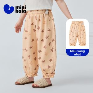 MINI BALA | Quần Cho Bé Gái Chống Khuẩn Thoáng Khí Chống Muỗi