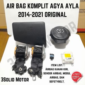 AIR BAG KOMPLIT AGYA AYLA 2014-2021 ORIGINAL