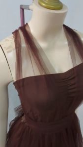 TRI-COLOR TULLE INFINITY DRESS D12TRADING