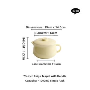 YOGEHOME | Ceramic Soup Pot for Home and Commercial Use