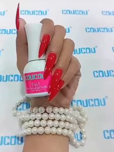 Happy Pretty shop Coucou 2 in 1 Basecoat & Gel Tip Glue High Quality