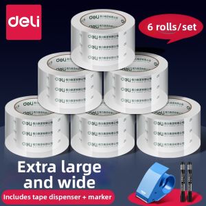 deli | High Transparent Packaging Tape 6cm