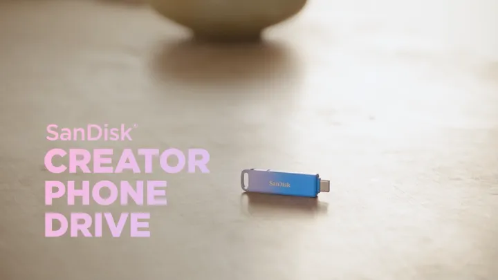 SanDisk® Creator Phone Drive (128GB/ 256GB)