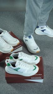 NZREAL FOOTWEAR - Sepatu Sneakers Pria Terbaru Force White Green