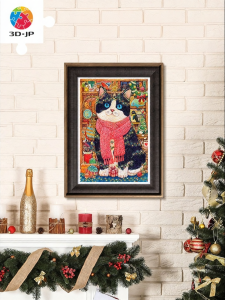 3D-JP | Cute Cat Illustration Plastic Puzzle 600pcs