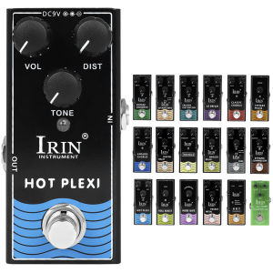 IRIN | Electric Guitar Effect Pedal Mini Single True Bypass Pedal Analog Delay/Tremolo/Classic Chorus/Analog Delay Guitar Accessory