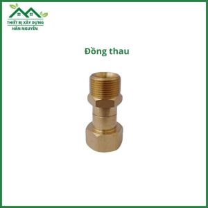 Chống xoắn dây rửa xe ren 22mmkhớp nối nhanh chống xoắn inox 304đồng thau