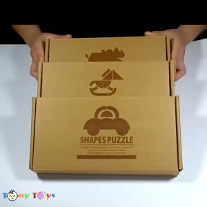 COMBO BỘ XẾP HÌNH SHARP PUZZLE BẰNG GỖ CHO BÉ