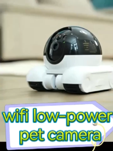 【Ready Stock】Pet Surveillance Camera | 360° Robot Camera Baby Pet Camera Bidirectional Dialogue Motion Detection Dog/Cat/Baby/Elderly