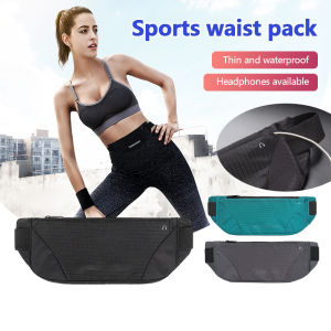 Running Waist Bag Fitness Belt Bags Travel Fanny Pack Reflective Strips Belly Bag Waterproof Sport Pouch Cycling Beg Jogging Gym Bag Chest Banana Bag