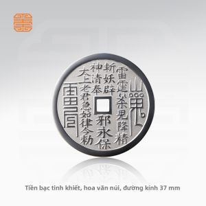 TONGSHIFU | Chuông Bạc 999 May Mắn