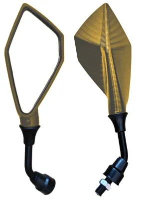 10mm Motorcycle Mearview Mirror General Scooter Motocross Motorcycle Side Mirror