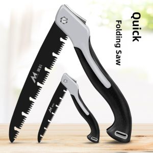 MONLEYTA | Handheld Folding Saw For Outdoor Use Small Home Garden Fruit Tree Wood Cutting Tool Quick Manual Saw SK5 Steel Monleyta Brand
