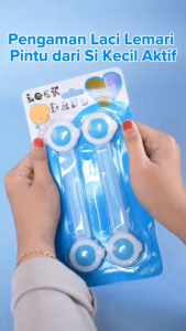 Dovana Pengaman Laci Lemari Pintu Kunci Kulkas Pengaman Anak Bayi Safety Lock Baby Kids