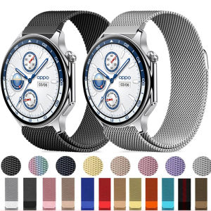 22mm Stainless Steel Strap For OnePlus Watch 3 2 46MM Milanese Loop For Oppo Watch X/4 Pro Band Realme Watch S SPro 2 3 3Pro