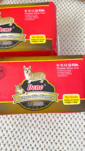 Dono Female Diaper disposable pet diaper  for cat and dog Shih Tzu/Pug/Pomeranian diaper