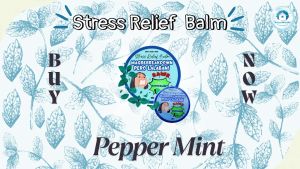 Stress Relief Balm Pain Relief Ointment Massage Balm Pain Relief Rub Peppermint 30g