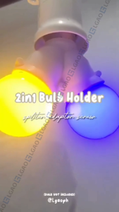 E27 Spliter Adaptor Screw Lamp Bulb holder Socket Led Light Bulb-holder 2in1 Double