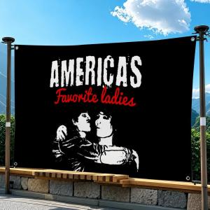 Jake W-webber And Johnnie Guilbert Flags Flag Suitable For Party Club Outdoor Interior Wall Art Decoration Banner Gift