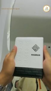 Alquran Saku Non Terjemah Al-Mabrur A6 Resleting Rasm Utsmani Dilengkapi Doa Manasik Haji dan Umrah