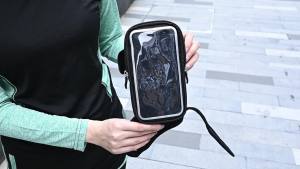 Túi Đeo Tay Thể Thao Chống Nước HAISSKY Dành Cho iPhone 17/16 Pro Max/15 Plus/16E/17Air/14/13 Tương Thích Màn Hình Cảm Ứng Có Khóa Kéo Dùng Cho Đạp Xe Và Tập Thể Dục