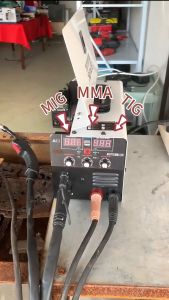 REAIM Mesin Las MIG-400(TIGA KENOP) welding machine Inverter Mesin las