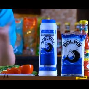 Dolpin Garam Dapur Beryodium Halal 500 Gram