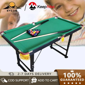 【Fast delivery】Mini billiard Table for Kids COD 120*77.5*61CM wooden with tall feet pool table set taco billiards Childrens Pool table home 69 snooker mini pool table