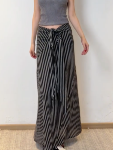 MANMI | Chân Váy A-Line Cao Waisted Gọn Gàng Thời Trang