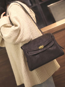 MINGYANA | Autumn Winter Black Womens Large Capacity Commuter Single Shoulder Tote Bag 2026 New Simple Elegant