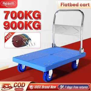 Trolley Cart 1000kG wheels Trolley Foldable Hand Trucks PushCart Heavy Duty Foldable 1000kg Aluminum Multifunctional