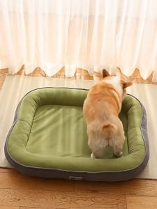 "Local Stock" All-Season Dog Bed – Removable and Washable Sleeping Sofa Mat for Large Small and Medium Dogs Also Suitable for Cats 4D High-Resilience Memory Foam Pet Bed