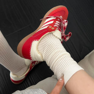 Mùa Hè Cotton Mỏng Miu Ba Lê Dép Màu Xám Cho Nữ Cao Đến Đầu Gối Với Chức Năng Định Hình Chân Phong Cách Nhật Bản