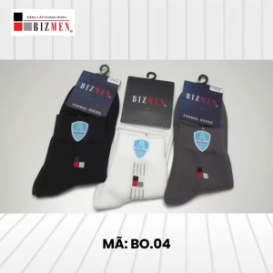 COMBO 3 Đôi Tất vớ nam công sở ARISTINO Bizmen sợi bamboo tự nhiên kháng khuẩn chống hôi - BO04