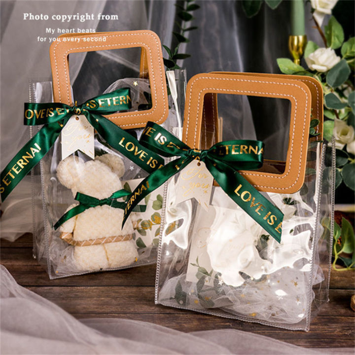 Giáng sinh trong suốt túi quà tặng dành cho đám cưới cho khách Túi xách ...