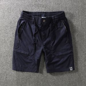 Quần Short Nam Mùa Hè Thường Ngày Rộng Rãi Đa Năng Năm Phần Quần Dài Vừa Phải Thoải Mái Thoáng Khí Quần Áo Bảo Hộ Lao Động