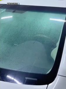 Powerful Auto Interior Glass Cleaner/Car Glass Stain Watermark Remover/120ML Car Glass Oil Film Cleaning Brush