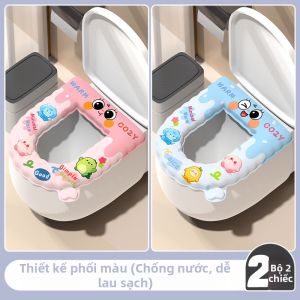 Bệ Nệm Toilet Chống Thấm Dày Dặn Dùng Quanh Năm