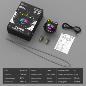 ONIKUMA | Tai Nghe Chơi Game Không Dây ONIKUMA TX603 Bluetooth 5.4 Độ Trễ Thấp Khử Tiếng Ồn ENC Âm Thanh Nổi TWS Dành Cho Chơi Game Trên Thiết Bị Di Động