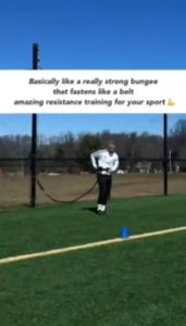 1 Set Resistance Training Belt Double Running Assist Speed Practice Resistance Belt