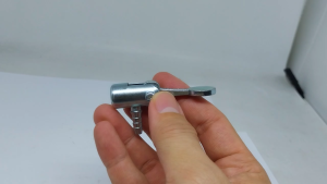 Kepala Pompa Nepel Cop Pompa Ban Sepeda Pentil Motor Schrader Material Besi