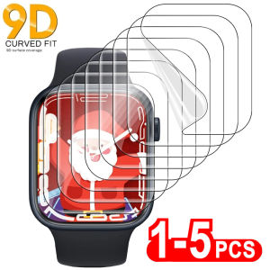 1-5pcs Soft Hydrogel Film For Apple Watch Ultra 49mm Screen Protector for iWatch Series 9 8 7 SE 6 41mm 45mm 44mm 40mm 42mm 38mm