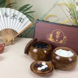 Board Games For Family Chinese Chess Set WeiQi Chess Set Board Game Upscale Portable Large Size 围棋