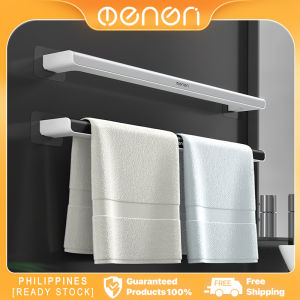 MENGNI High Quality Wall mounted towel rack Bathroom no drill toilet bath towel storage rack kitchen towel rack on wall shoe storage rack Bathroom Accessories Sets