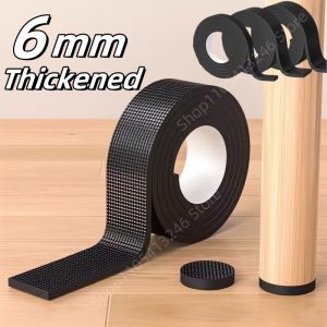 DIY Non Slip Furniture Pads Self Adhesive 6mm Thick Heavy Duty Furniture Foot Protection Pads  Wood Floor Protectors Mat
