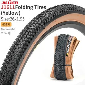 Lốp Xe Đạp Gấp Siêu Nhẹ JILUER Dành Cho Xe Đạp Địa Hình & Xe Đạp Đường Trường - Tương Thích Với Bánh Xe 20 Inch 26 Inch 27.5 Inch 29 Inch 700c - Một Mảnh