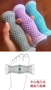 Foot Massager Roller Home Yoga Roller Foam Roller Muscle Relaxation Plantar Fasciitis Insole Leg Massager Roller